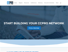 Tablet Screenshot of ccpro.org