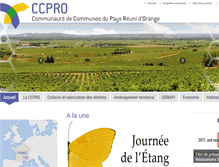 Tablet Screenshot of ccpro.fr